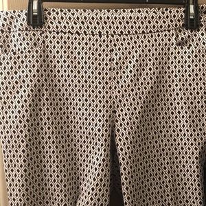 Black and White pull on pants